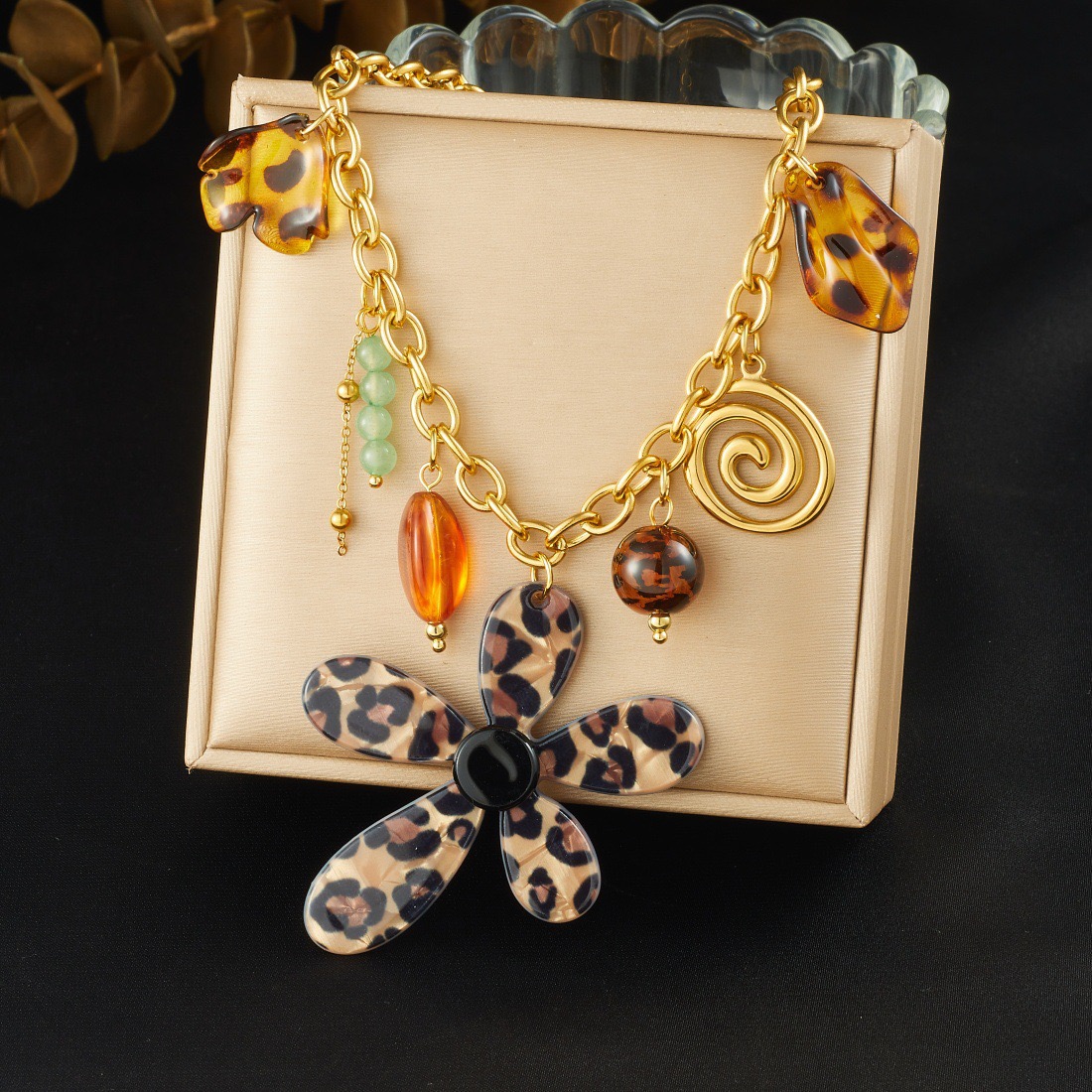 Starfish and Shell Necklace