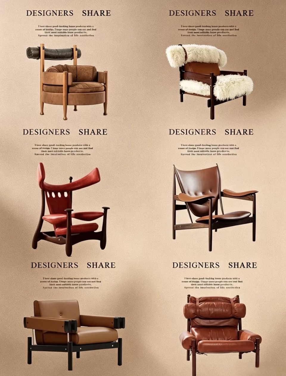 Chair - Premium Modern Fabric